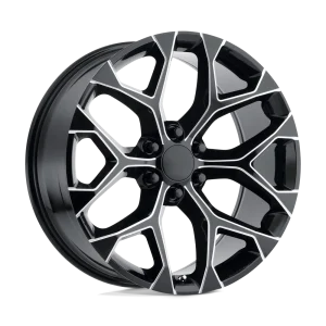 OE Creations – PR176 – Black – 20″x9″ 24mm – Summer Wheels – 176M-295824